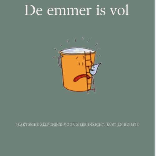 Checklist | De emmer is vol