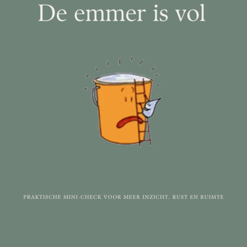 Gratis checklist | De emmer is vol